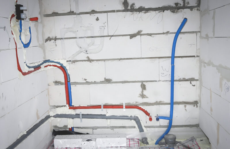 Wykonawca instalator hydraulik montaż instalacji wodno-kanalizacyjnej instalacja wody kanalizacji wod-kan Cedry Wielkie