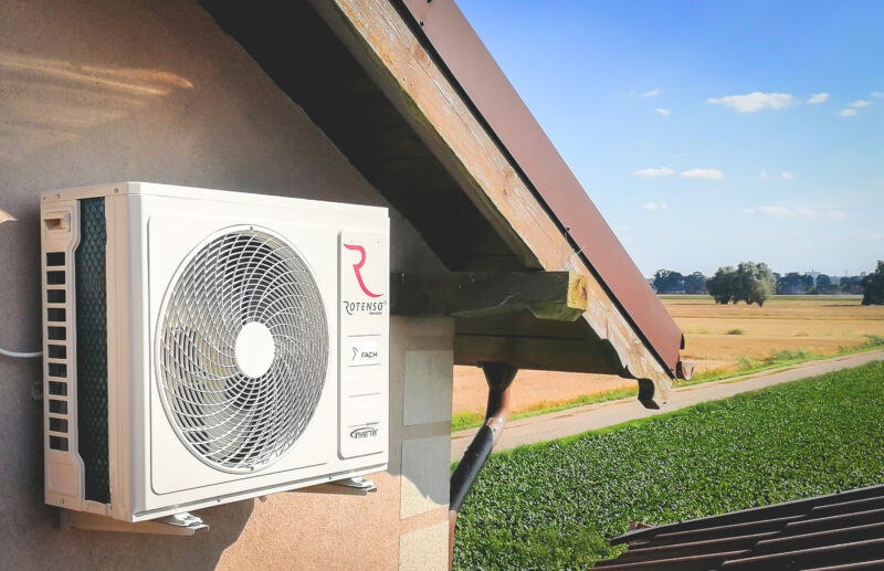 Wykonawca montaż instalacja instalator klimatyzacji klimatyzacja klimatyzator chłodzenie pompa ciepła powietrze-powietrze Rotenso Tczew
