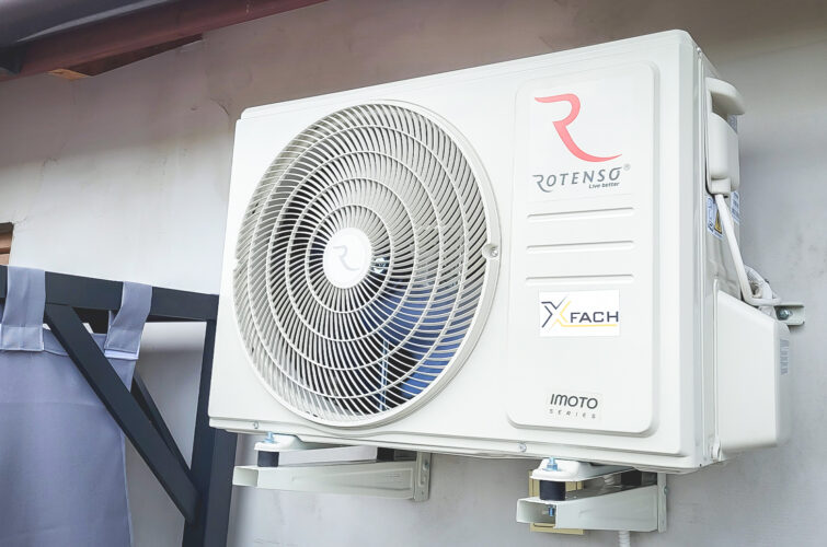Wykonawca montaż instalacja instalator klimatyzacji klimatyzacja klimatyzator chłodzenie pompa ciepła powietrze-powietrze Rotenso Kleszczewko